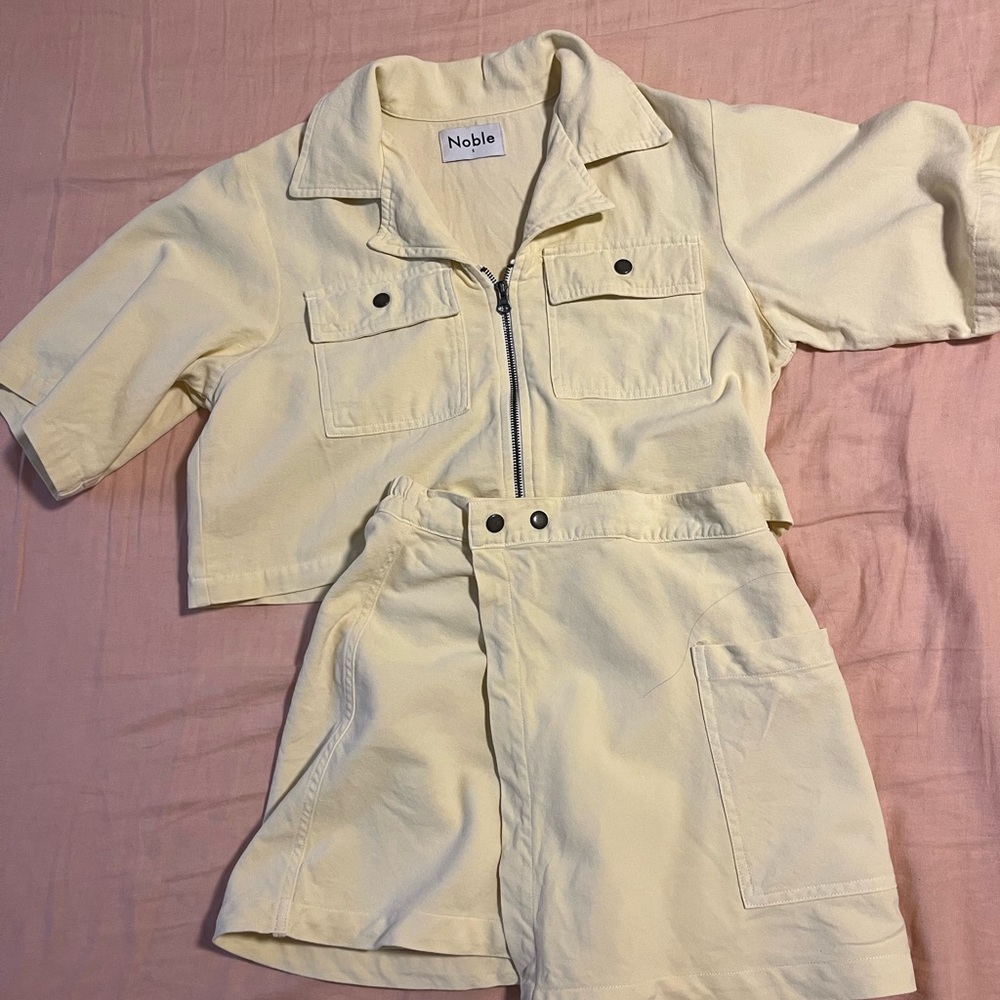 Noble Butter Two-Piece Set